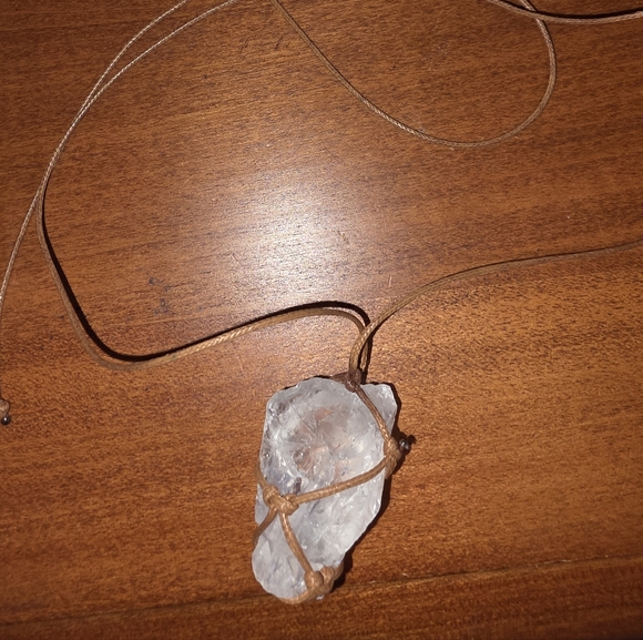 Jewelry - Giant Hand Knotted Quartz